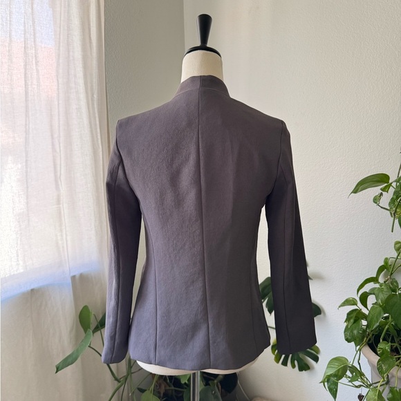 Aritizia Babaton Gray Keith Blazer, Babaton Open Front Gray Blazer Jacket - Picture 6 of 8